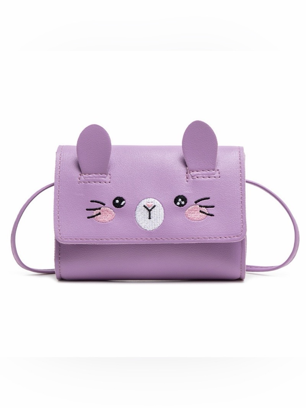 Kids Lilac Bunny Crossbody Bag